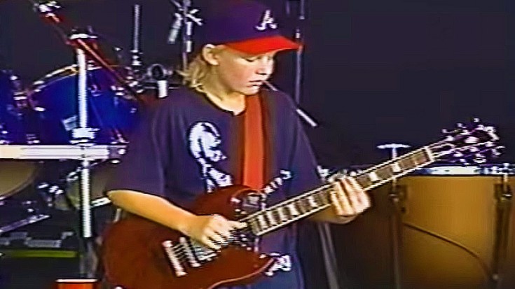 24 Years Ago: 13-Year-Old Derek Trucks Opens For The Allman Brothers Band, And Absolutely Destroys “Layla” | Society Of Rock Videos