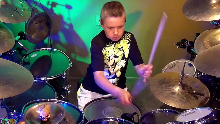 Just 9 Years Old, What This Young Rocker Does With Edgar Winter Group’s “Frankenstein” Is Unbelievable!