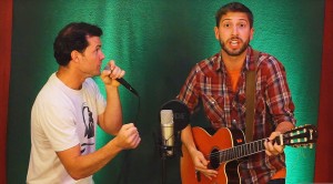 These Two Guys Perform An EPIC One Minute Mash-Up Of Beatles Songs!