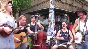Hillbillies Hit The Streets Playing “Paradise City” – People Immediately Stop And Watch