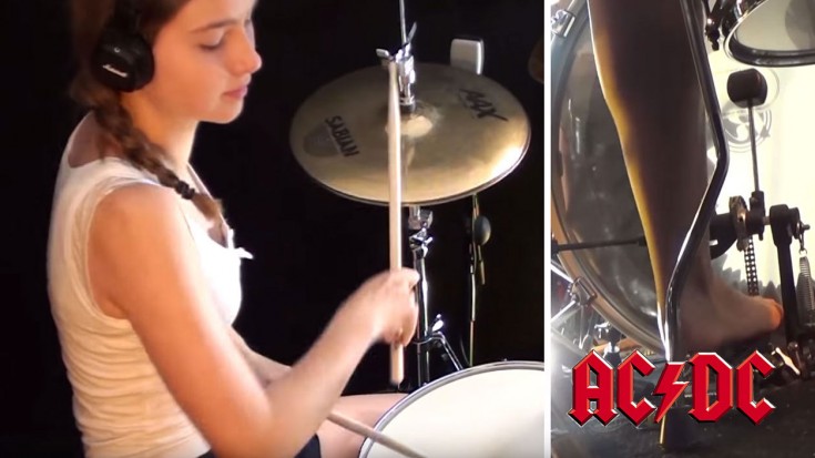 This Drums Along To An AC/DC Classic And The Result Is Phenomenal! | Society Of Rock Videos