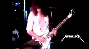 AWESOME! Rare Footage Of One Of Kirk Hammett’s First Solo’s With Metallica!