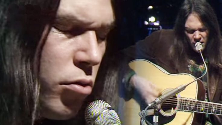 Neil Young at 26 years old Stuns Entire Crowd With “Old Man” | Society Of Rock Videos