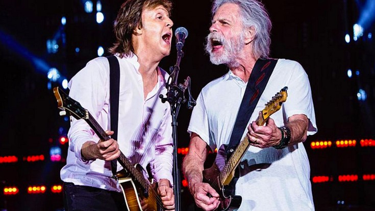 Rock Legends Paul McCartney And Bob Weir Team Up For An Explosive Take On A Beatles Classic | Society Of Rock Videos