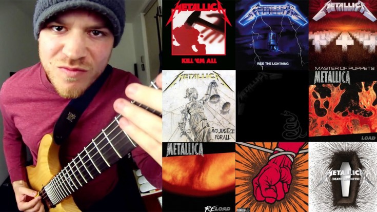 This Guy Attempts To Play EVERY Metallica Song Ever And What Happens Next Is Amazing! | Society Of Rock Videos