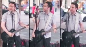 World Famous Singer Stops By And Joins Street Musician- You Won’t Believe Who