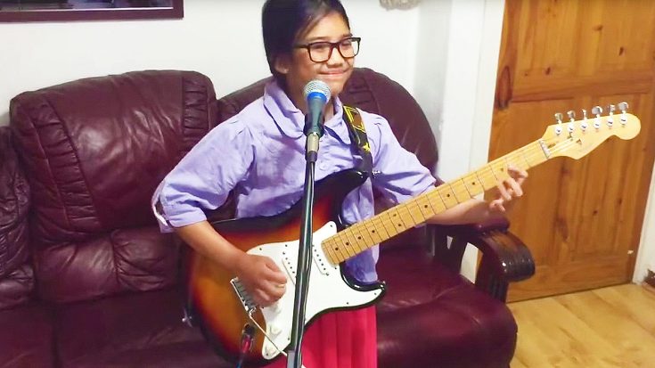 10-Year Old Takes On Led Zeppelin’s ‘Black Dog’ And Nails It! | Society Of Rock Videos