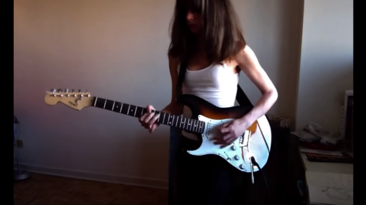 She Plays “Voodoo Child”- That Guitar Solo Is Out Of Control! | Society Of Rock Videos