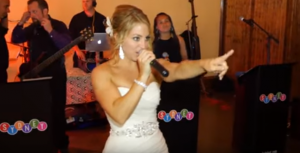 Bride Sings Journey “Don’t Stop Believin'” At Her Own Wedding Like A Champ