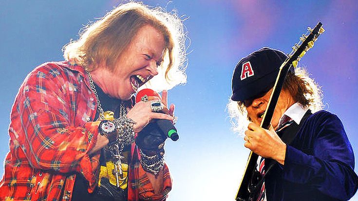 How Angus Young Actually Feels About Having Axl Rose In AC/DC | Society Of Rock Videos