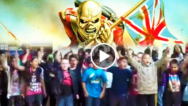 UK Primary School Sings Iron Maiden’s ‘Flight Of Icarus’ | Society Of Rock Videos