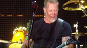 Metallica’s James Hetfield Cracks Huge Smile During First Performance Of Band’s New Single “Hardwired”