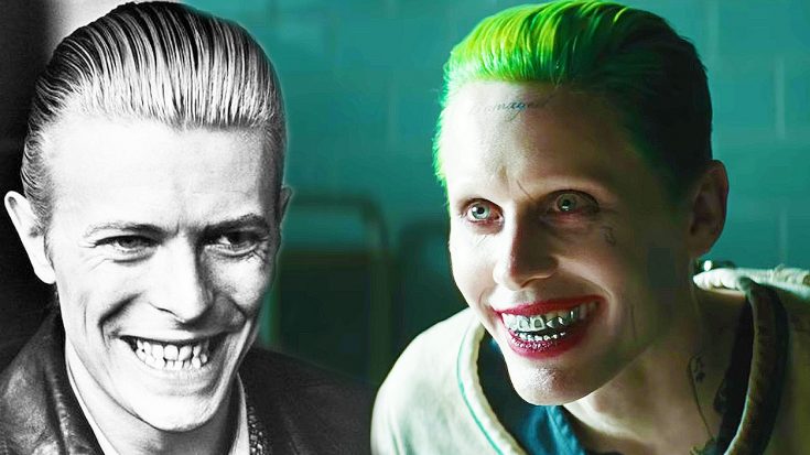 Jared Leto Reveals That David Bowie Inspired His Joker Character In ‘Suicide Squad’ | Society Of Rock Videos