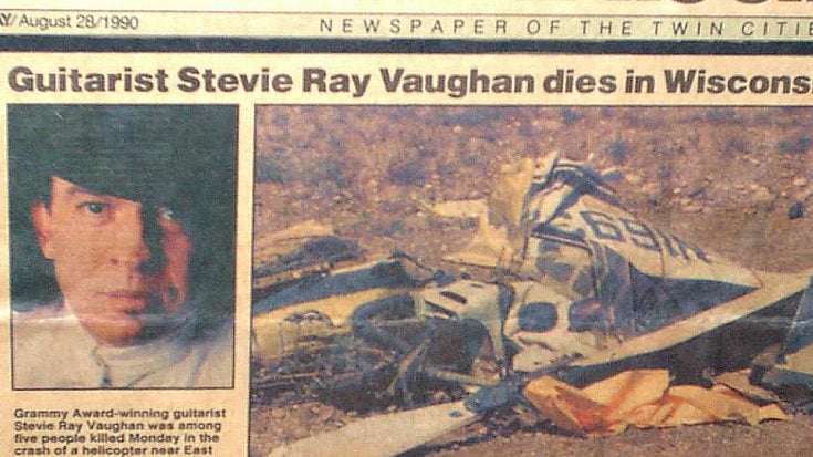 August 27, 1990: Stevie Ray Vaughan Dies, And The World Is Suddenly A Much Darker Place | Society Of Rock Videos