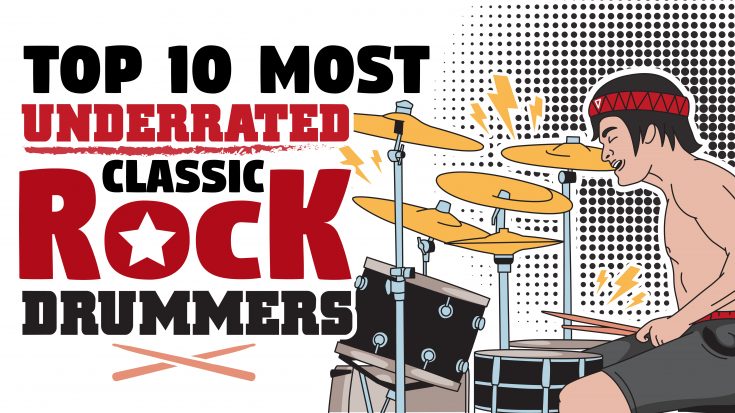 Top 10 Most Underrated Classic Rock Drummers Of All Time! | Society Of Rock Videos