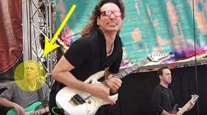 Steve Vai And His Band Perform Live, But Keep Your Eye On His Bass Player…