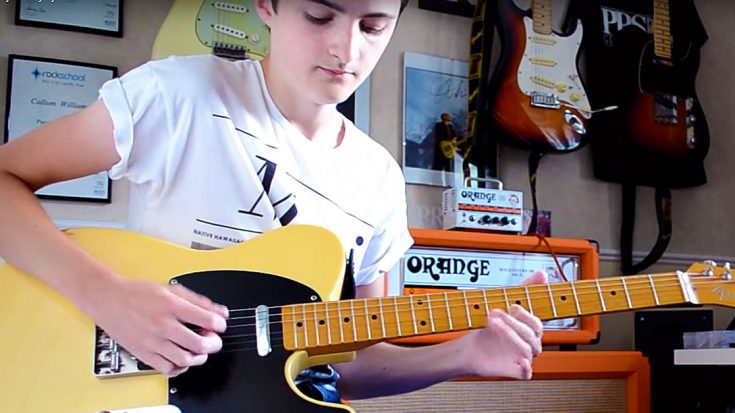 14-Year-Old Kid Uses Not One, But Two Guitars To Craft Killer “Sweet Home Alabama” Cover | Society Of Rock Videos