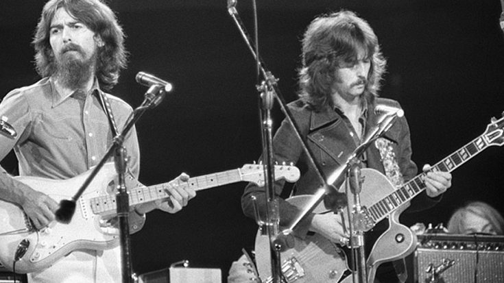 45 Years Ago: George Harrison & Eric Clapton Bring The House DOWN With A Beatles Classic | Society Of Rock Videos