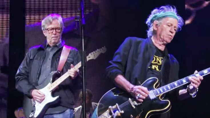 Keith Richards & Eric Clapton Put On A Rock Clinic With This Iconic Performance! | Society Of Rock Videos