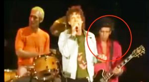 The Rolling Stones “Gimme Shelter” Live On Stage- But Keep Your Eye On Keith Richards
