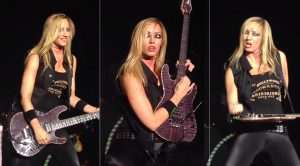 Alice Cooper’s Gorgeous Guitarist Absolutely Slays – Melts Everyone’s Face Off
