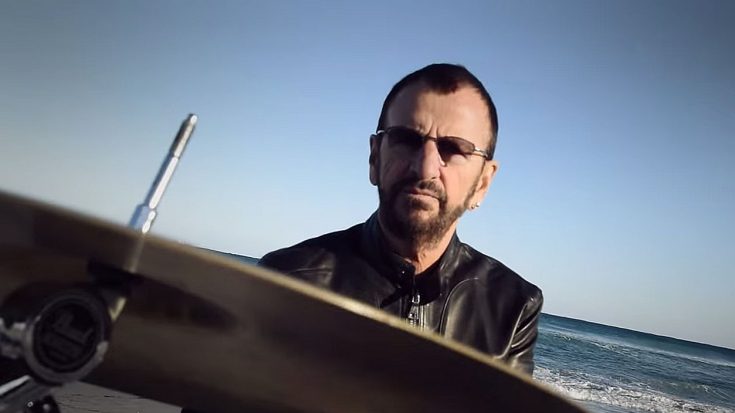 Ringo Starr Playing Drums On The Beach Is The Best Thing You’ll See All Day! | Society Of Rock Videos