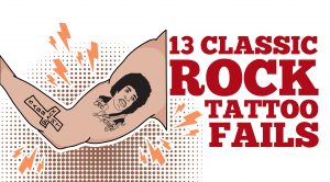 13 Cringeworthy Classic Rock Tattoo Fails