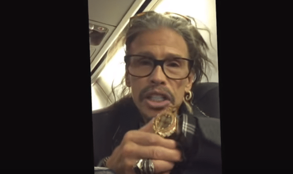 The Time A Fan Sat Right Behind Steven Tyler On A Flight