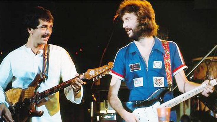 Eric Clapton And Carlos Santana Team Up For Legendary Cover Of Jimi Hendrix’s “Little Wing” | Society Of Rock Videos