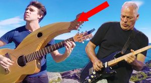 Man Plays Pink Floyd’s ‘Hey You’ On Harp Guitar—Keep An Eye The Top Guitar Neck