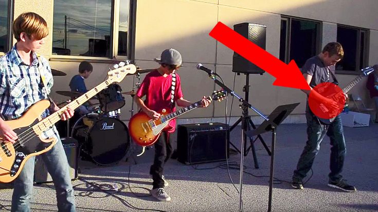 Young Rock Band Covers Neil Young’s ‘Rockin’ In The Free World’—Keep Your Eye On The Guitarist! | Society Of Rock Videos
