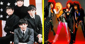 Someone Just Mashed Up The Beatles’ “A Hard Day’s Night” With Mötley Crüe’s “Girls, Girls, Girls”