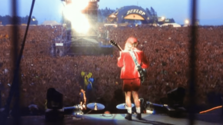 70,000 People Watched as ACDC Made History In Donington Park 1991 | Society Of Rock Videos