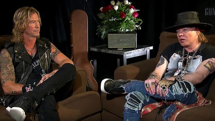 Their First Interview In Years, Axl And Duff Reveal The Truth Behind Izzy Stradlin’s Absence | Society Of Rock Videos