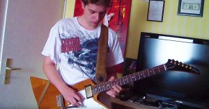 Young Lynyrd Skynyrd Fan Crafts Hard Rockin’ “Call Me The Breeze” Cover