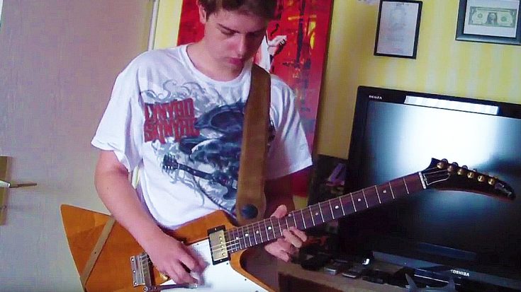 Young Lynyrd Skynyrd Fan Crafts Hard Rockin’ “Call Me The Breeze” Cover | Society Of Rock Videos