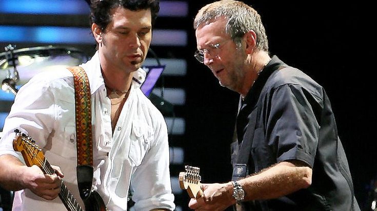 Student Meets Teacher When Doyle Bramhall II Joins Eric Clapton For Fiery “Crossroads” Jam | Society Of Rock Videos