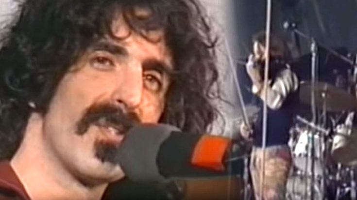 A Blast From The Past | Frank Zappa Performs ‘Cosmik Debris’ Live 1974 | Society Of Rock Videos