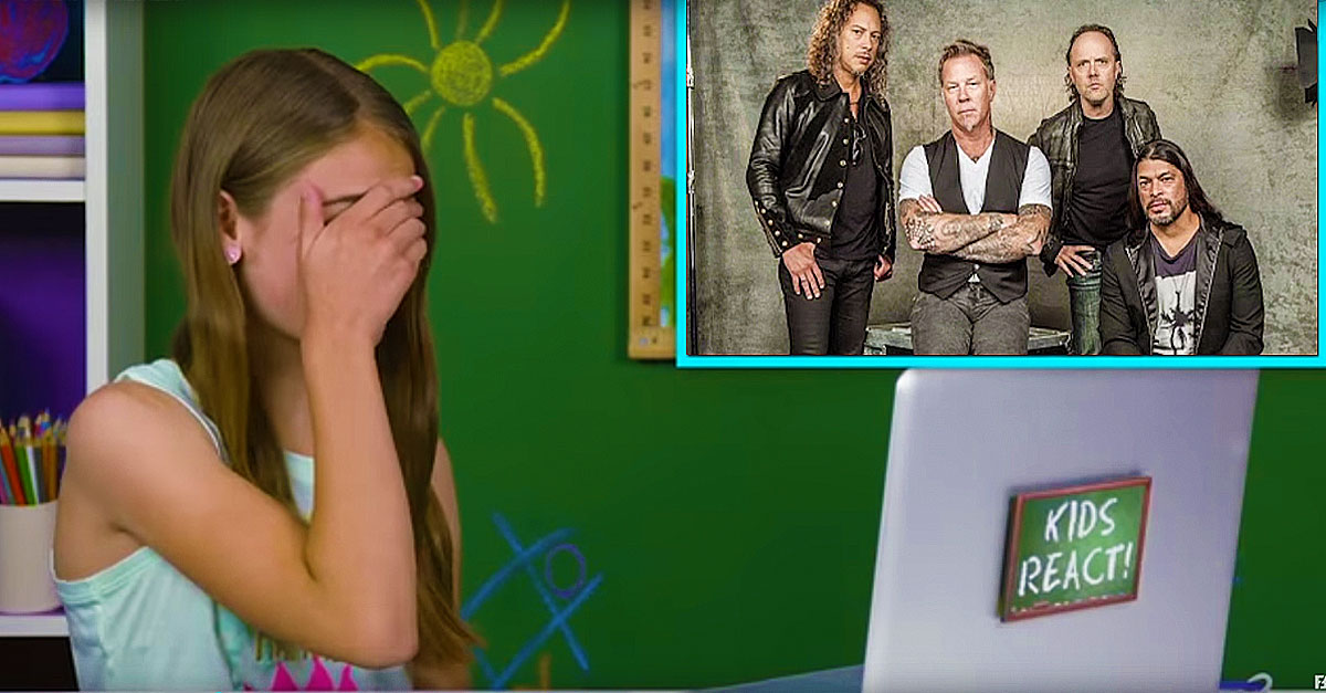 Kids Reacting To Metallica Is The 