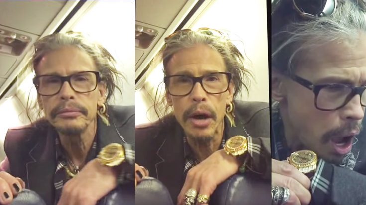 The Time A Fan Sat Right Behind Steven Tyler On A Flight | Society Of Rock Videos