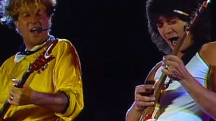 31 Years Ago: A Mistake Brings Sammy Hagar And Eddie Van Halen Together Onstage For The First Time | Society Of Rock Videos
