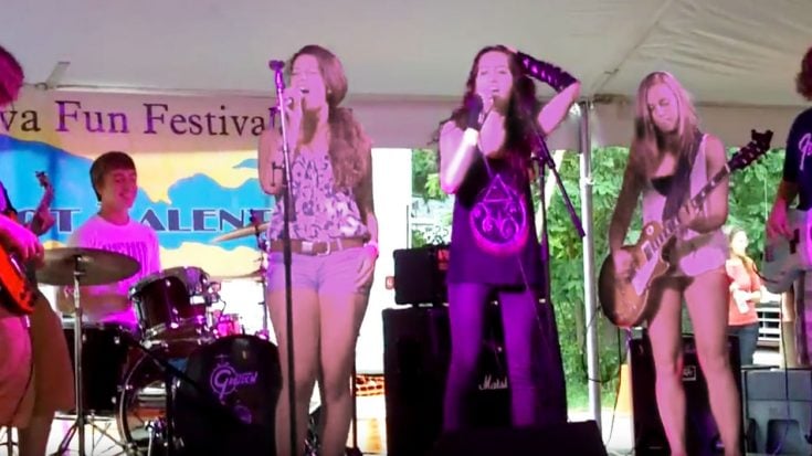 Young Rockers Tackle The Rolling Stone’s “Gimme Shelter”—Singer’s Amazing Voice Leaves Crowd In Awe! | Society Of Rock Videos