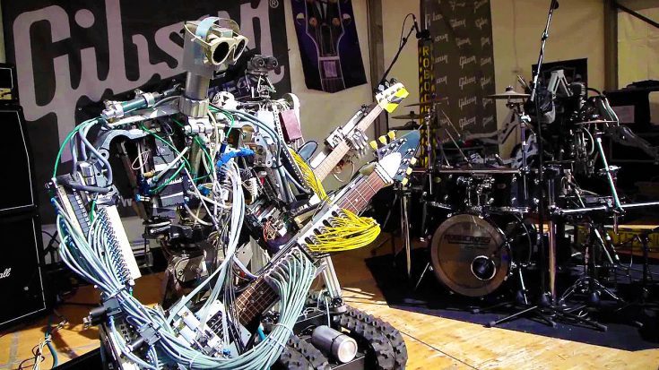 The Future Is Here! Robot Band Slays Dynamite Cover Of AC/DC’s “TNT” | Society Of Rock Videos