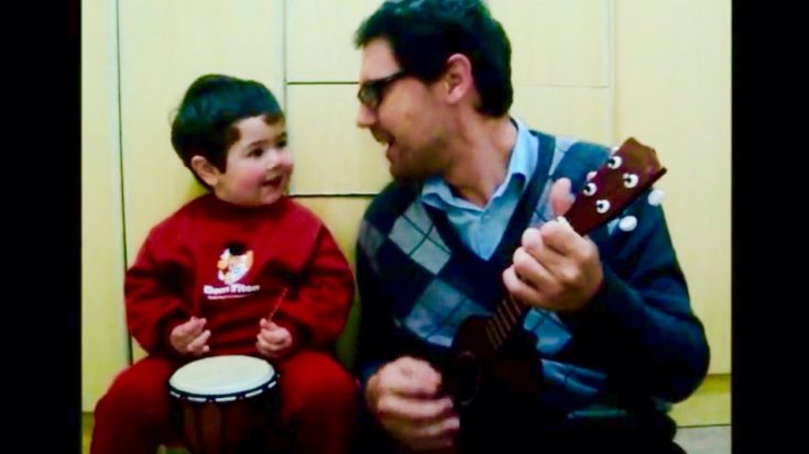 Baby Boy Sings “Hey Jude” With His Dad – It’s Too Cute To Handle! | Society Of Rock Videos