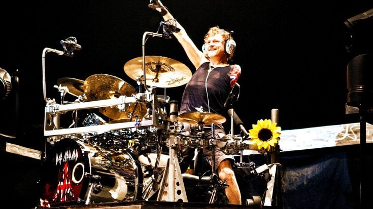 def leppard drummer one arm