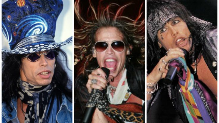 13 Steven Tyler Looks That Would Make Scary Halloween Costumes | Society Of Rock Videos