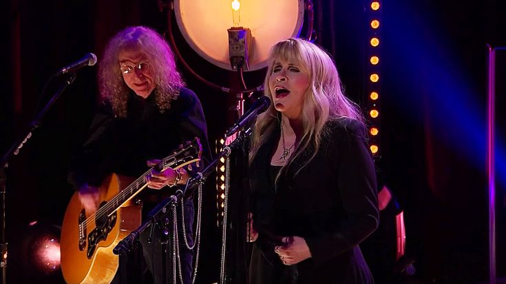 Stevie Nicks Illuminates Her Stage | ‘Leather & Lace’ Live – The Late Late Show With James Corden | Society Of Rock Videos