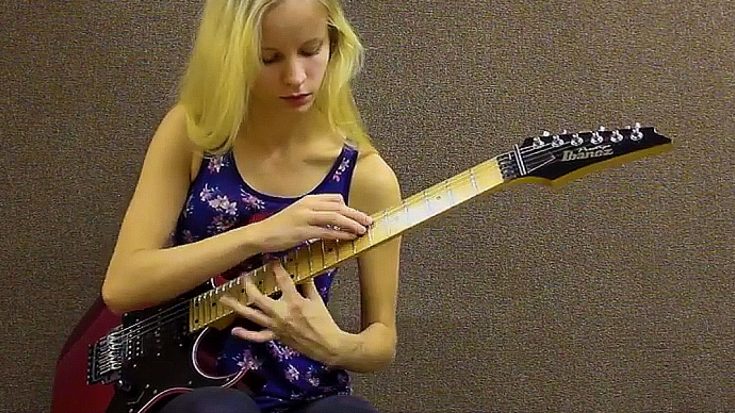 Teen Girl’s Hands Are Lightning Fast As She Transforms Classical Piece Into Heavy Metal Goodness | Society Of Rock Videos