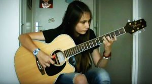 What Happens When This 11-Year-Old Girl Plays ‘Living On A Prayer’ On Guitar? You’ll Be Stunned!