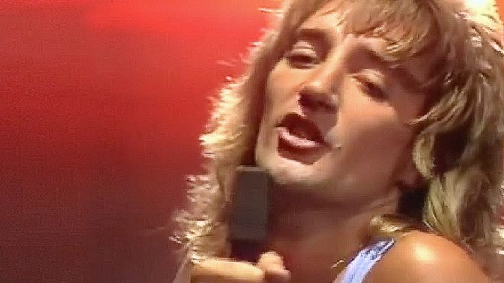 Is It Hot In Here, Or Is It Just Rod Stewart In This 1976 Performance Of “Tonight’s The Night”? | Society Of Rock Videos